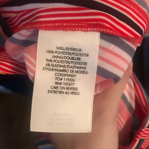 Alice + Olivia High Waist Flutter Stripe Shorts - Picture 6 of 6